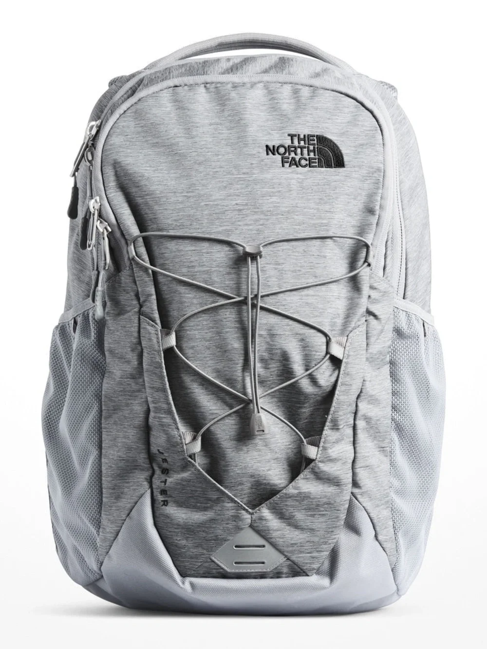 The North Face Women’s Jester Backpack Travel Laptop Bag Heathered Gray White